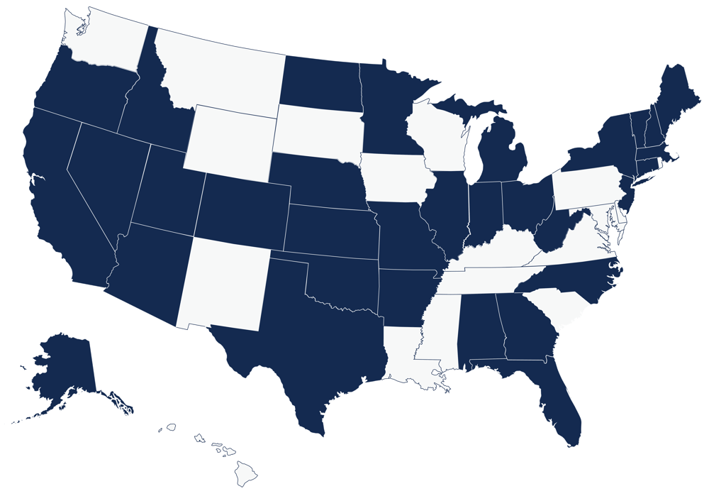GovRAMP Participating Government Organizations Map